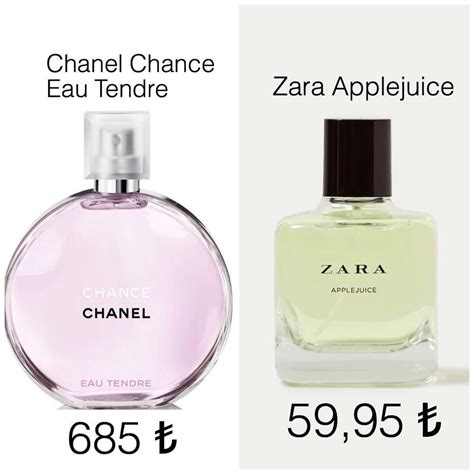 best dupes chanel perfumes|Chanel chance dupe zara.